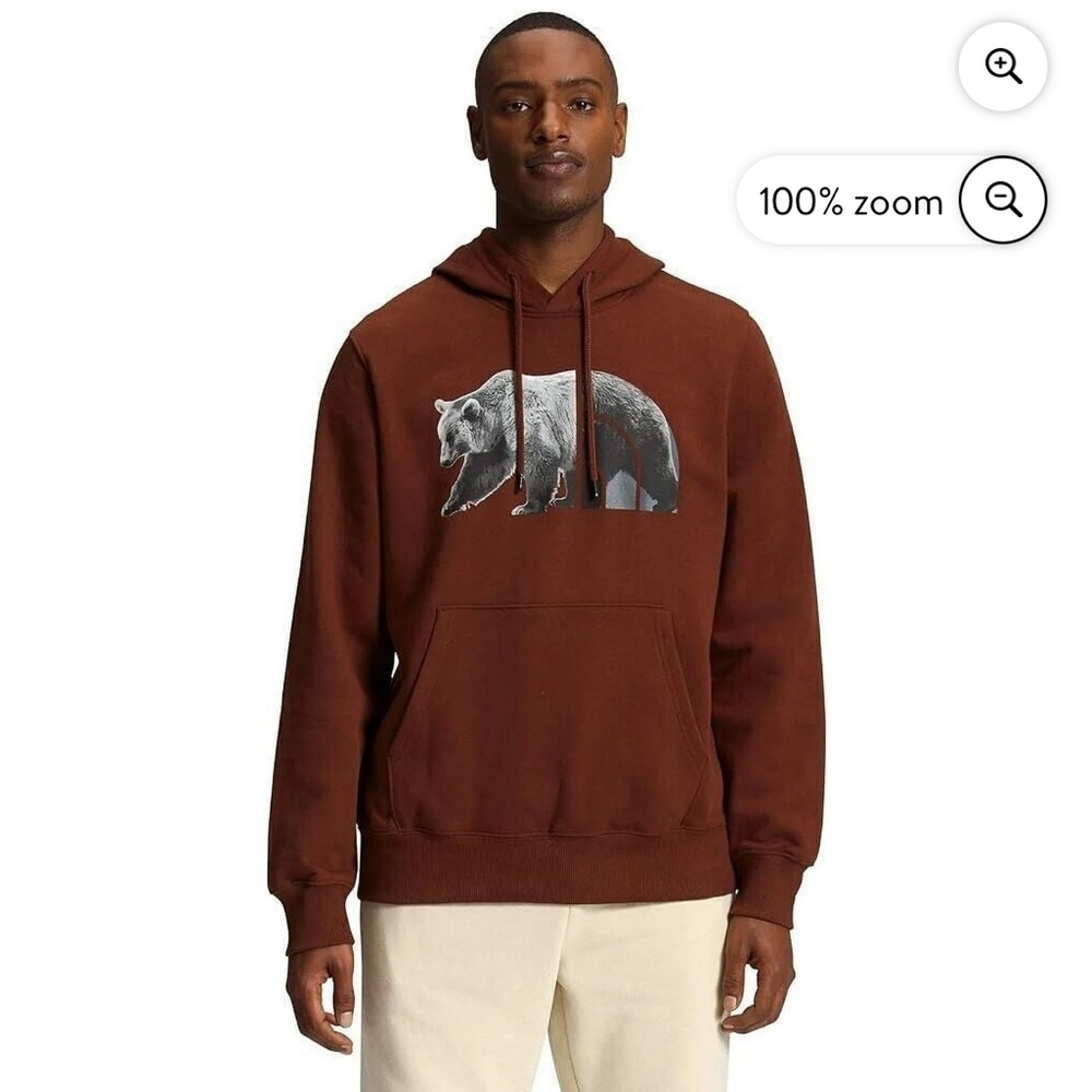 The North Face Brown Bear Hoodie